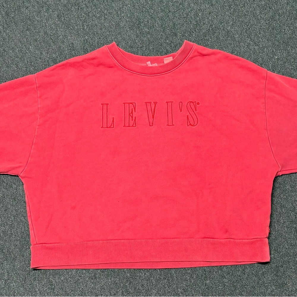 Levi's Vibrant Red Pullover